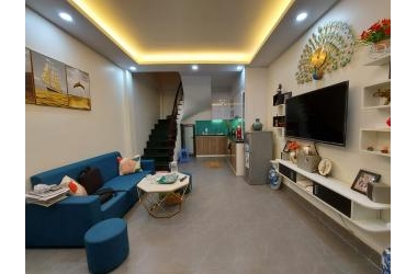 Ngõ thông- nhà đẹp –gần ô tô- tặng nội thất-tân mai-25m2x4t-.lh 0976767455